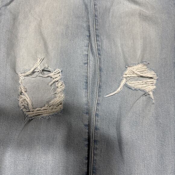 Madewell The Perfect Vintage Straight Jean Womens 26 Distressed Light Blue Denim - Picture 14 of 15